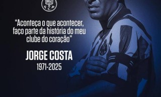 波尔图欧冠冠军队长若热-科斯塔心脏骤停抢救无效离世